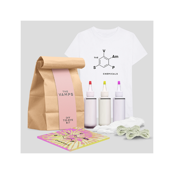 The Vamps Chemicals Tie Dye T-Shirt Kit