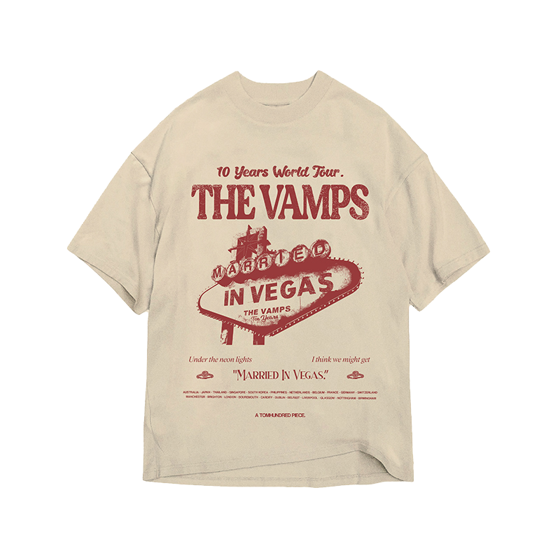 Four Square T-shirt - The Vamps
