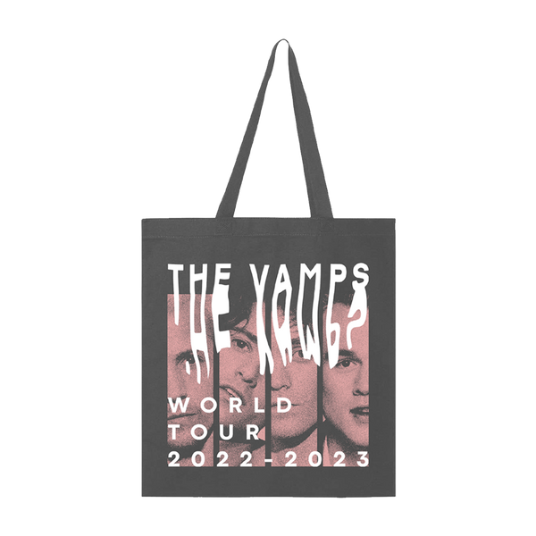 THE VAMPS WORLD TOUR BLACK TOTE BAG